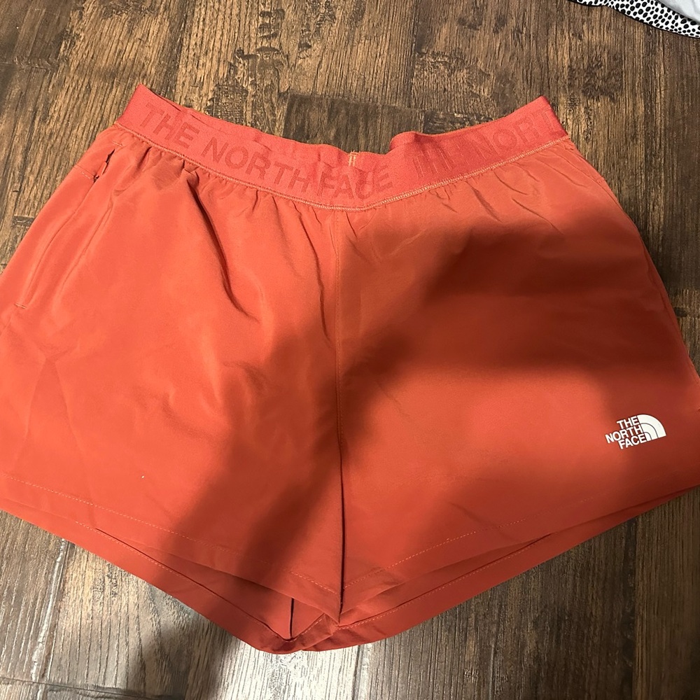 The North Face Red Athletic Shorts